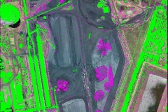 Stockpile Image with LiDAR Points